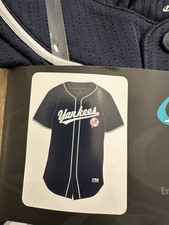 New York Yankees Baseball Jersey Men’s size Large Navy Blue