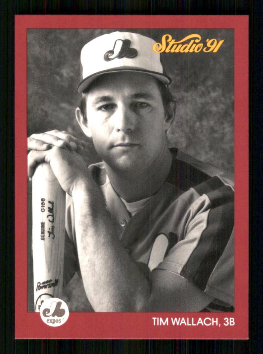 1991 Studio #200 Tim Wallach Montreal Expos 66657