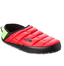 NWT North Face Thermoball Traction Mule Bootie Slipper, SZ 12, Green/Red 931
