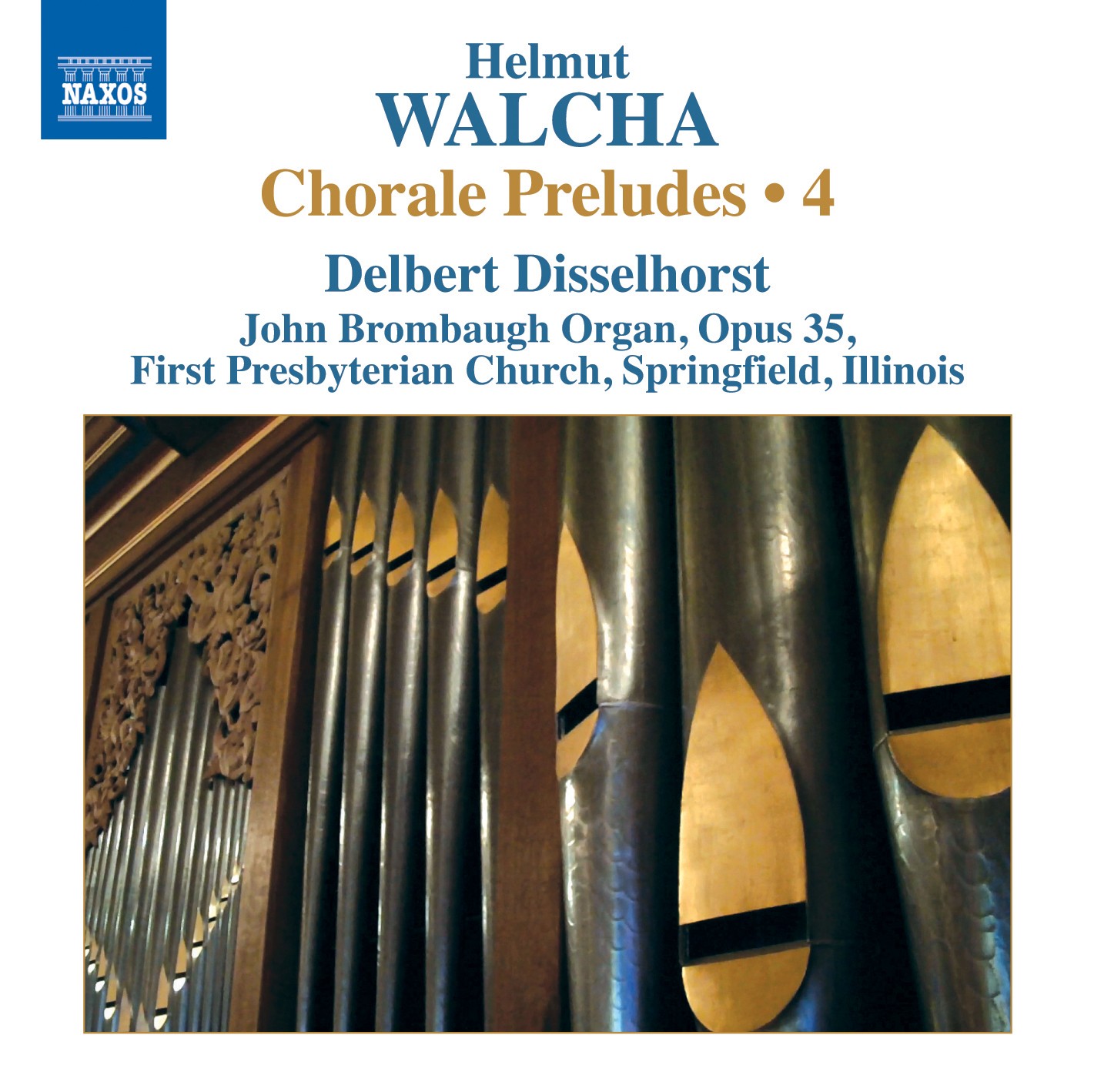 Хельмут Вальча Альбом Helmut Walcha: Chorale Preludes - Том 4 (CD)