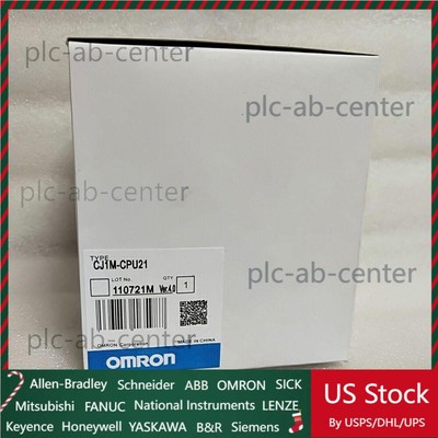 1PC OMRON CJ1M-CPU21 CPU Unit CJ1MCPU21 PLC New In Box Fast Shipping