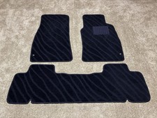 Toyota Land Cruiser 80 Series Signas Floor Mats 3-piece Black Wave 13mm Japanese