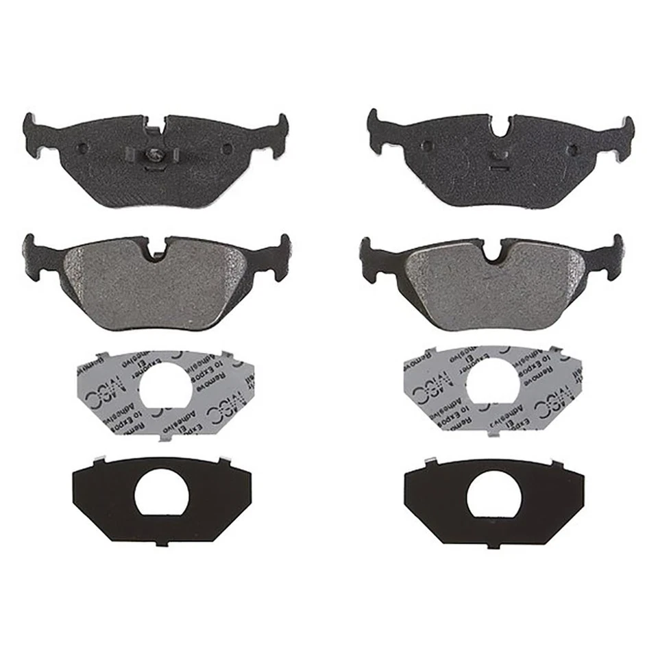 Pastillas de freno metálicas Element3 delanteras y traseras BMW 525i 2003 2002 2001 Foto 2 de 4