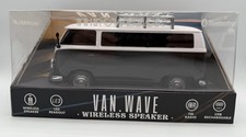 Throwback Volkswagen Type Van Bluetooth Speaker LED Headlights Wireless FM USB