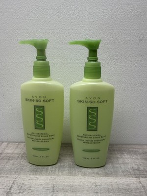 AVON Skin-So-Soft Antibacterial Moisturizing Liquid Soap Citrus Fresh 5 fl oz -