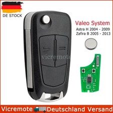 Für Opel Astra H Zafira B 2005 - 2009 Funk Klapp Schlüssel 433MHz PCF7941 Chip