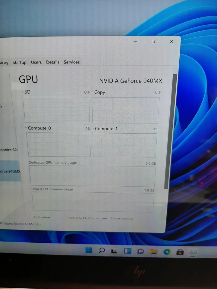 HP Spectre x360 BL012DX 15.6" 4K Touch. i7-7500U 16 RAM 512 SSD WIN11 940MX #97 - Image 3 of 4