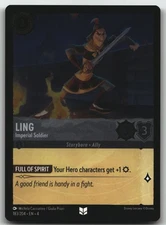 Ling - Imperial Soldier foil Uncommon Ursula's Return 183/204 NM