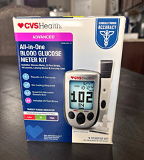 Health Advanced Blood Glucose Monitor Kit Digital