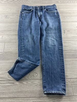 Levi's Levis Mens Made & Crafted Shuttle Tapered Blue Jeans 30 Dark Wash