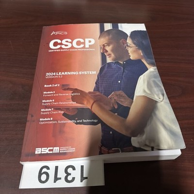 APICS CSCP 2024 LEARNING SYSTEM VERSION 5.2 (BOOK 2) ONLY
