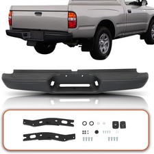Rear Steel Bumper Kit For Tacoma 1995-2004 Black To1102214