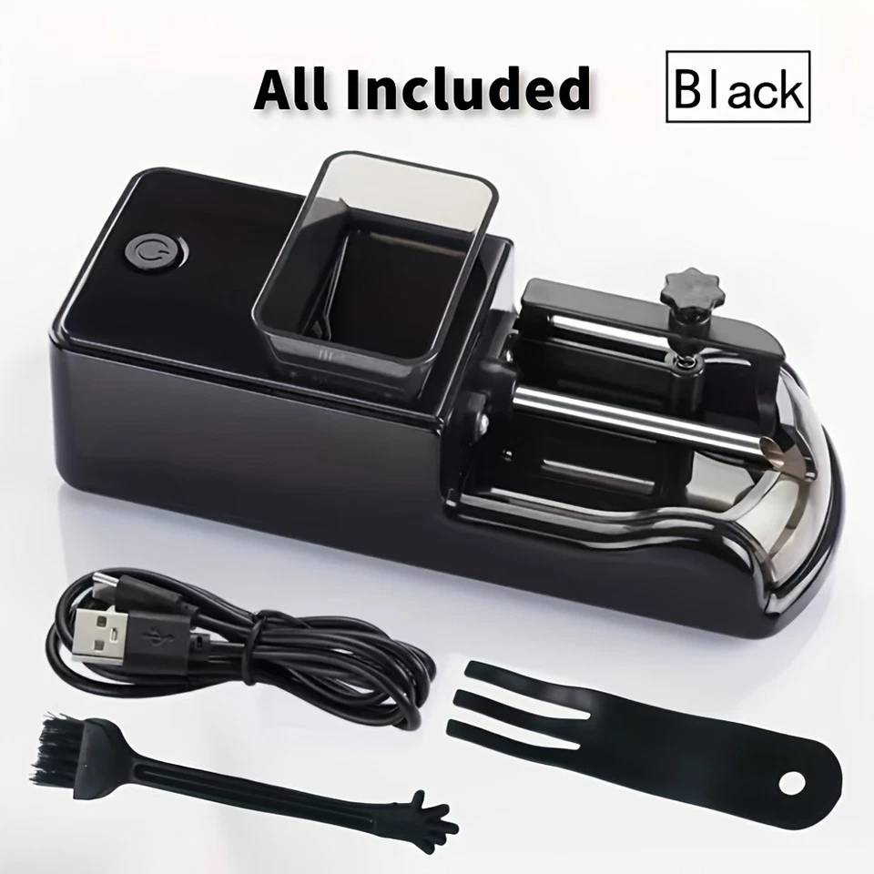 Cigarette Machine Maker Automatic Electric Rolling Roller Tobacco Injector US - Image 3 of 4