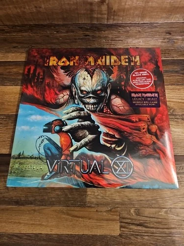 Iron Maiden Virtual Xi Record Album Sealed 180gram Black Vinyl