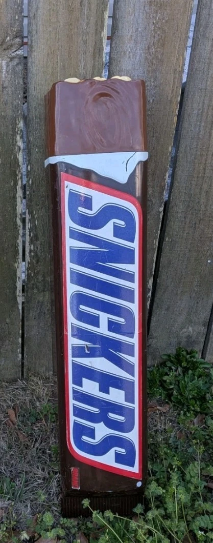 Vintage Snickers Candy Bar 3D Plastic Wall Hanging Display | eBay