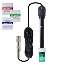 Replaceable For pH Electrode with BNC Connector for For pH Meters Pools Labs