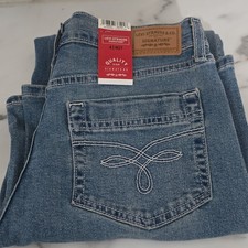 Signature by Levi Strauss  Co. Women's Blue Denim Jeans Embroidered 5-Pocket