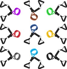 Exercise Resistance Bands tubes Yoga Fitness home Workout Stretch Heavy Duty TNP