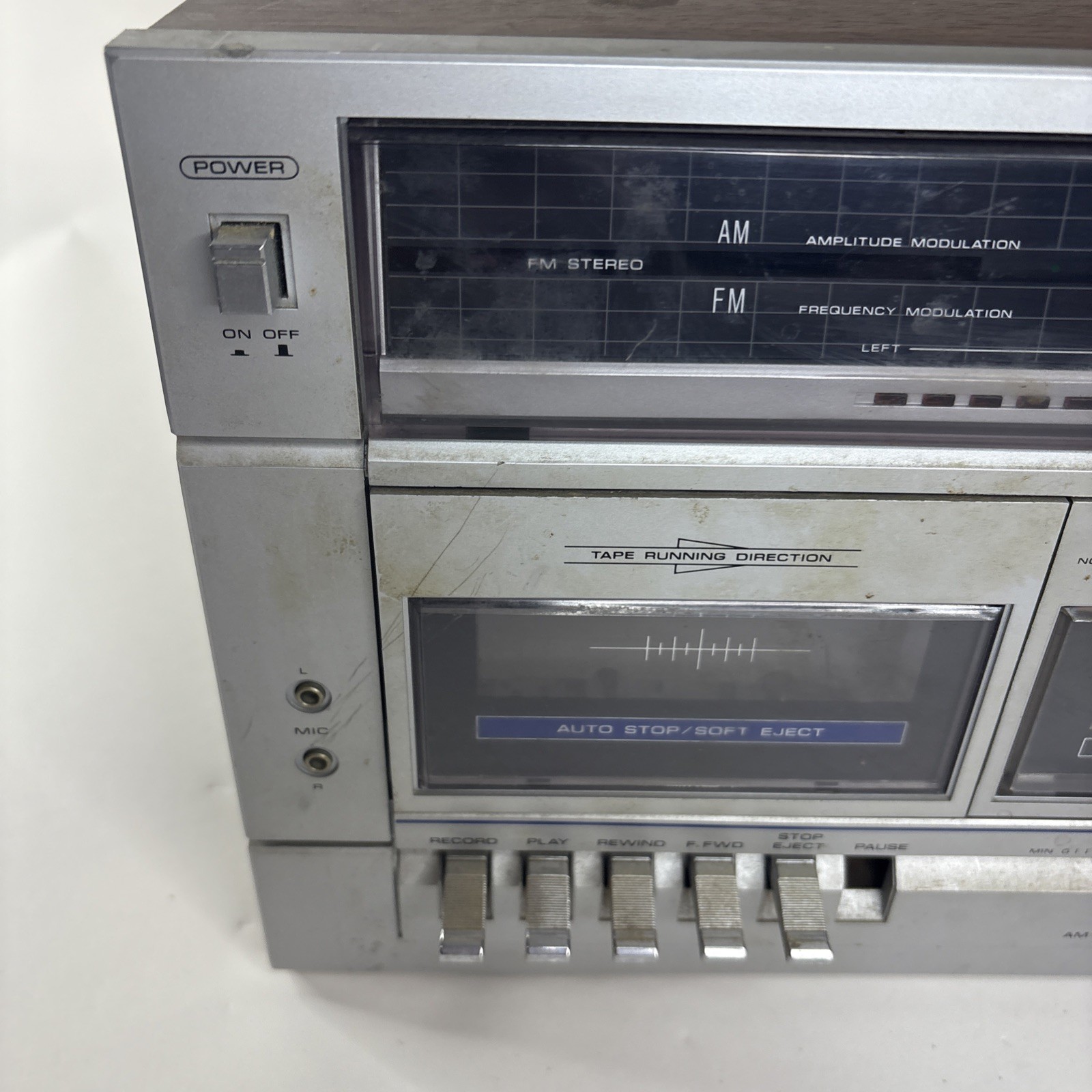Vintage SOUNDESIGN Model 5641 Radio Tape Player/Recorder Works 