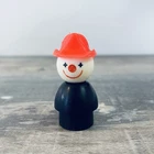 Vintage 1983 Fisher-Price Little People Crazy Clown Figure Fire Brigade #657 Toy