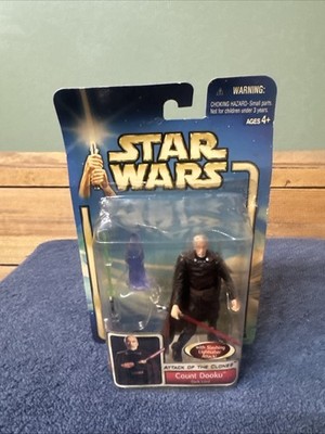 2002 STAR WARS SAGA PHASE I '02 #27 Count Dooku 3.75'' Figure NEW Read
