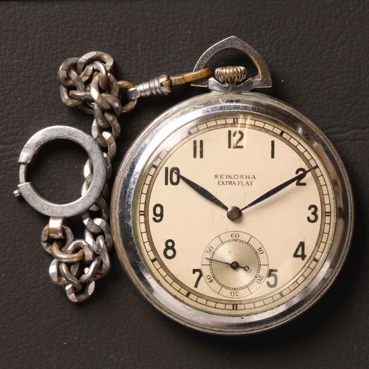 Japan Seiko Seikosha Extra Flat Pocket Watch 1940's [C0335]8g3 | eBay