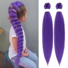 Arcpor Purple Hair 24 Inch Long Braiding 24 Inch braiding ,