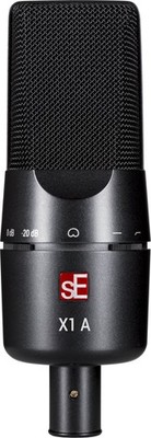 sE Electronics X1 A Kondensator Studio Mikrofon Schwarz Niere Pad Low Cut Halter