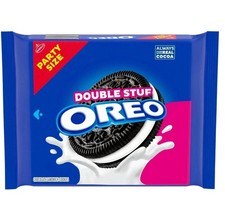 OREO Double Stuf Chocolate Sandwich Cookies, Party Size, 24.95 oz package