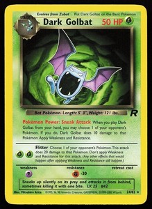 Dark Golbat 24/82 Team Rocket Rare