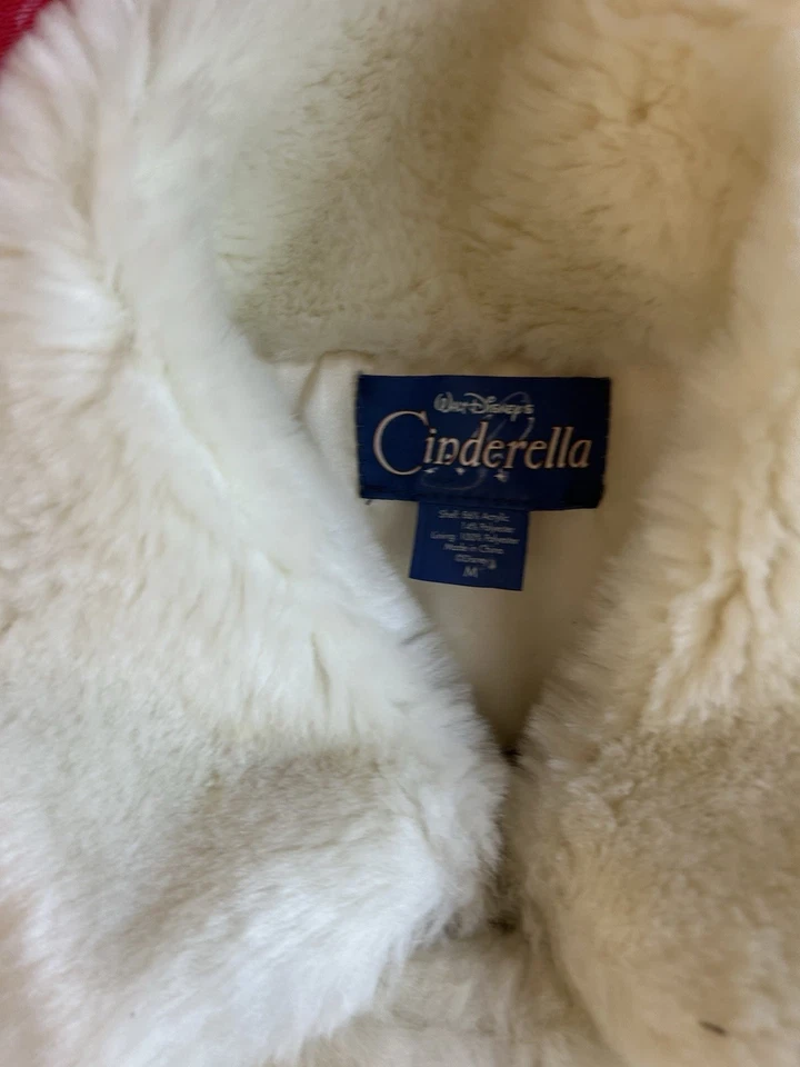 Abrigo Disney Cenicienta Blanco Imitación Piel Talla M Foto 4 de 4