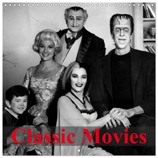 Classic Movies  (Wall Calendar 2026 12" x 24" / 30 x 60 cm (open)) CALVENDO 12 M