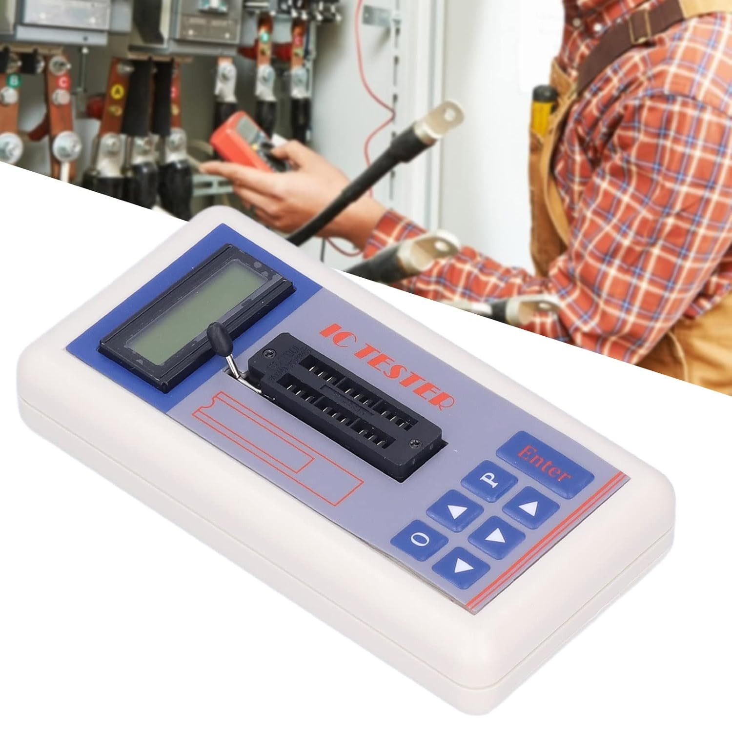 TSH06F Integrated Circuit Tester Multi Functional IC Transistor Meter with 5V 3.