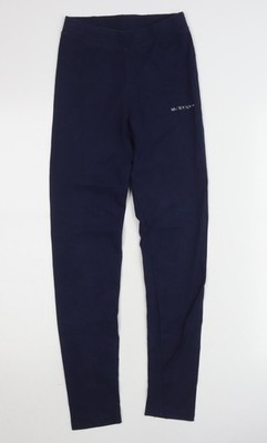 McKenzie Damen Leggings blau UK 8 elastischer Bund Stretch Activewear