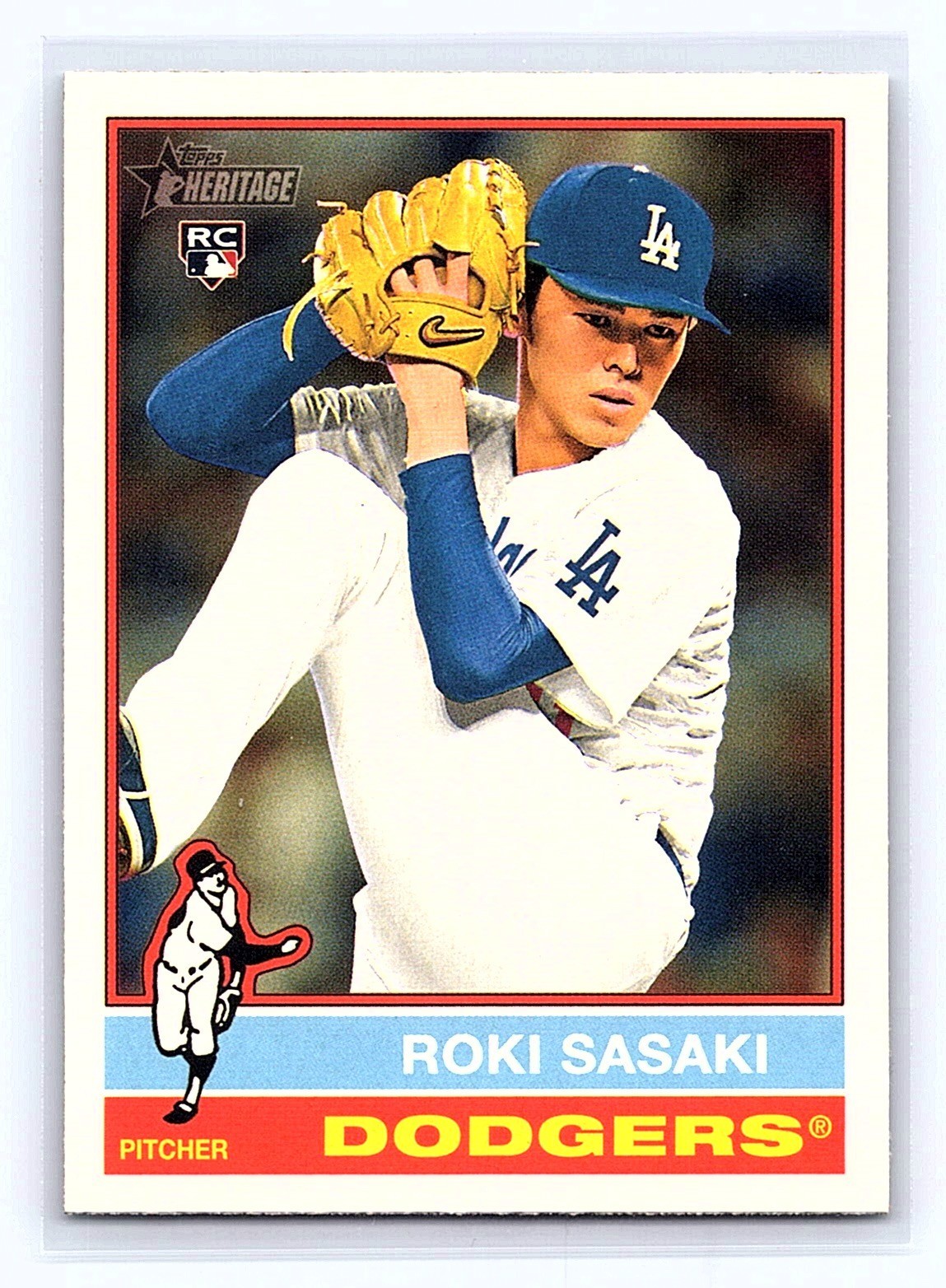 2025 Topps Heritage - Roki Sasaki #224 (RC)