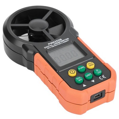 PEAKMETER PM6252B High Handheld Digital Anemometer Wind Speed Mete SET