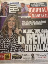 CELINE DION JOURNAL Canada COLLECTOR 2015 Rare