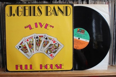 The J. Geils Band   ''Live'' Full House -  ATL 40 426 - VG+/VG- / Vinyl LP