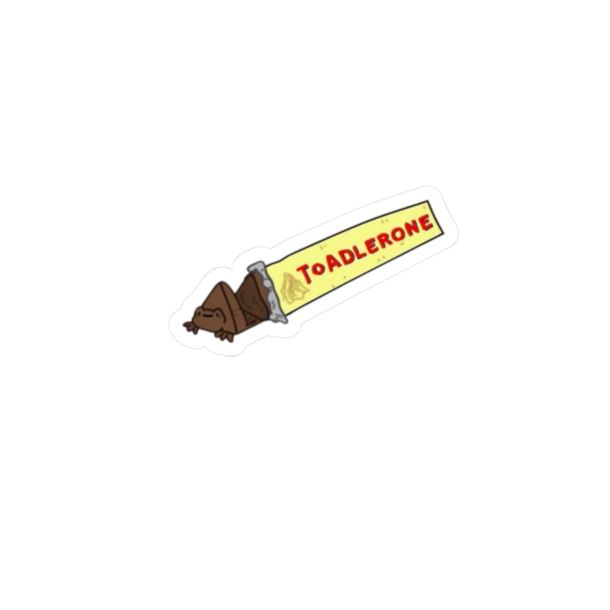 Toadblerone / Toblerone Candy - Sticker