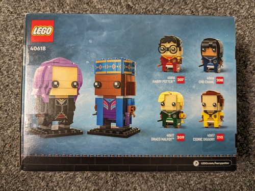 Lego 40618 Brickheadz Kingsley Shacklebolt & Nymphadora Tonks - Nuevo en caja - P&P gratis - Imagen 2 de 2