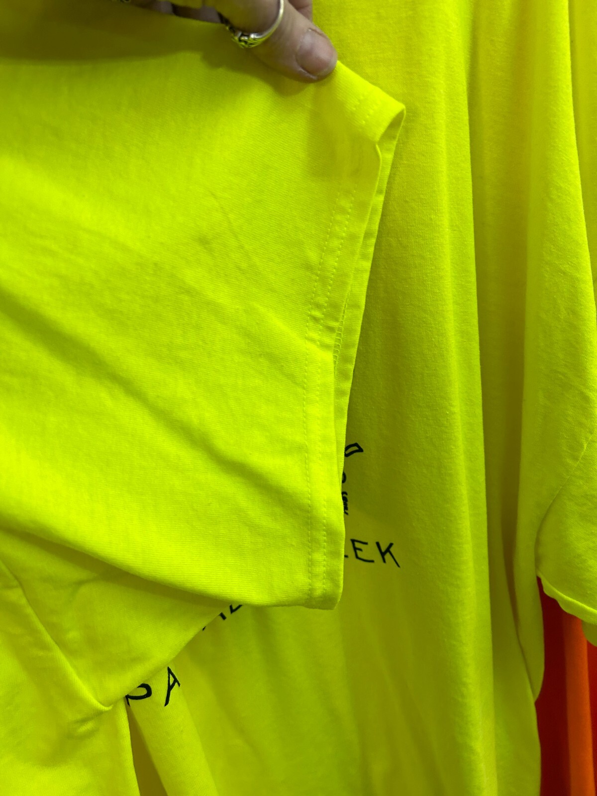 Guinea Pig Sanctuary Merch PARTY ALL WHEEK Size 3XL Neon Yellow Bright Last One!