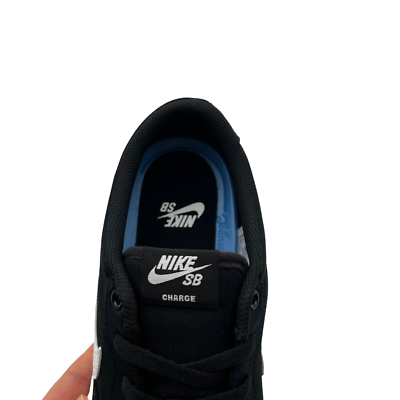 Nike Men\'s Canvas Skate Shoes Size 13 Black & White‎ Lace up Fashion Sneakers Nike Men main image 3