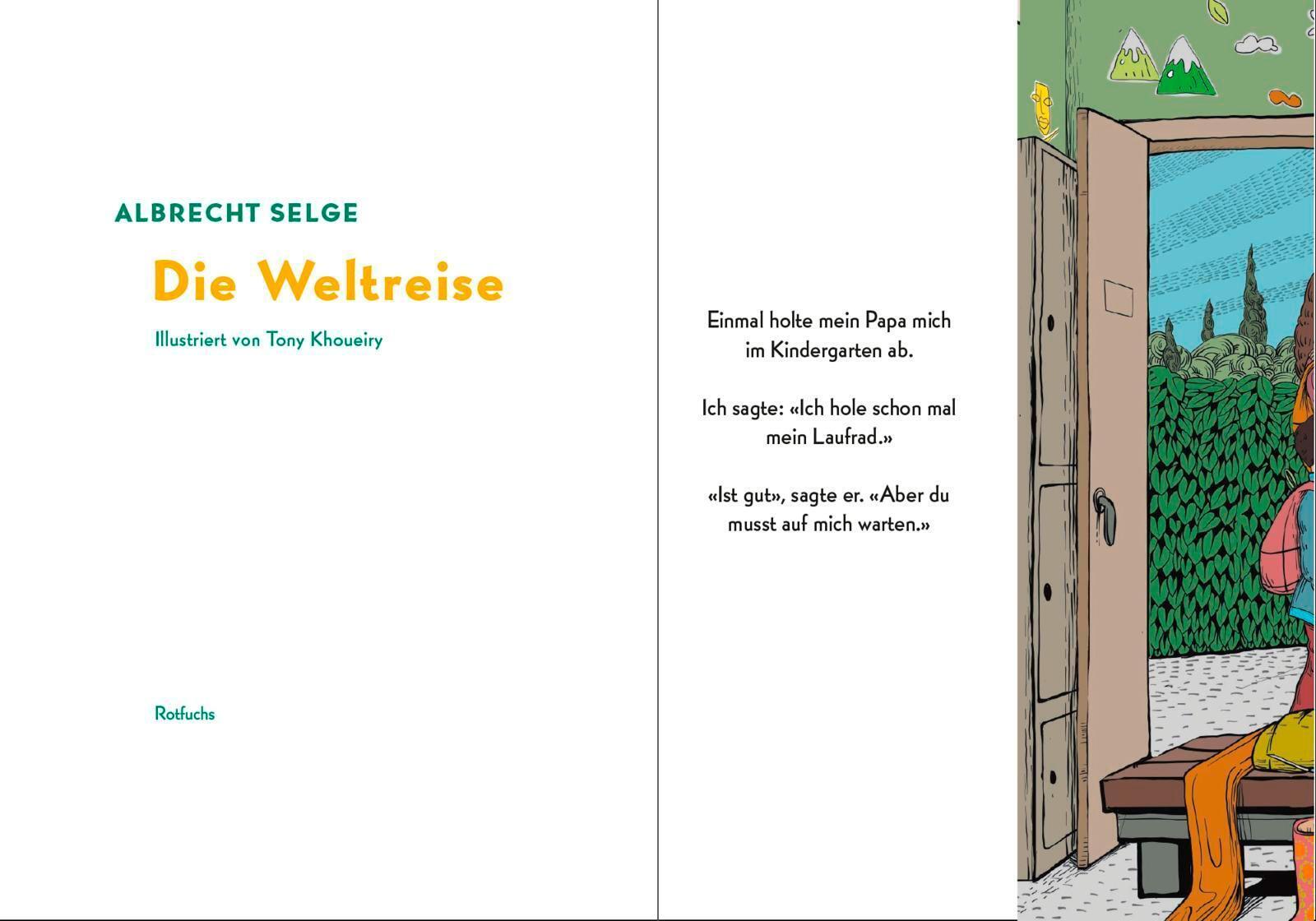 Thumbnail - Die Weltreise | Bilderbuch Für Kinder Ab 5 Jahre | Albrecht Selge |