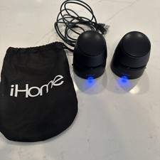 iHome Mini Plug in Stackable Speakers Plug That Plug Into Computer