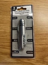 TOOL BENCH 8-IN-1 MULTI USE KNIFE HARDWARE MULTI TOOLS NEW