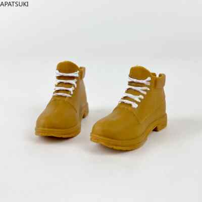 Brown Fashion Doll Shoes For 12'' Boy Doll Casual Shoes 1/6 Dolls Accessories Toy