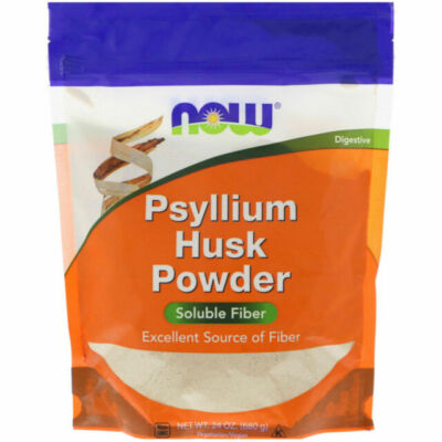 NOW Foods Psyllium Husk Powder Powder 24 oz  Bag