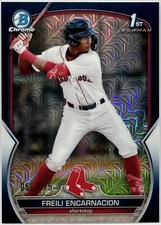 2023 Bowman Chrome FREILI ENCARNACION #BCP-117 1st Mojo /175 SP  Red Sox