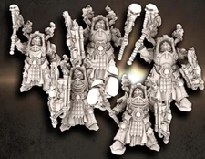 Conquestor Assault Guard Unit (5 models)HLT 6-10 28mm Heresy Lab Space Marines