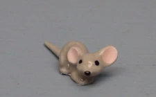 Retired Tiny Hagen Renaker Lying Baby Mouse